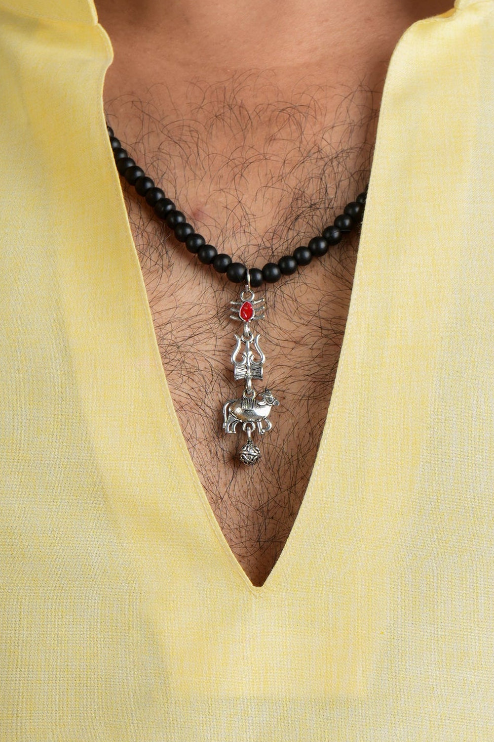 Varanasi Canary Yellow Cotton Shirt