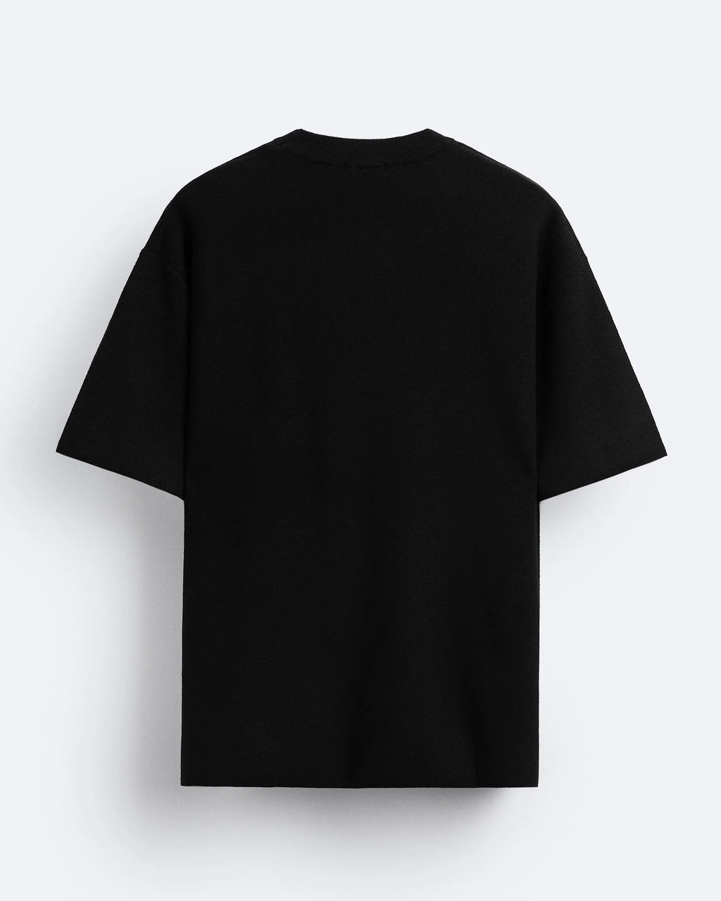 Black Panther Over Sized Tee Black