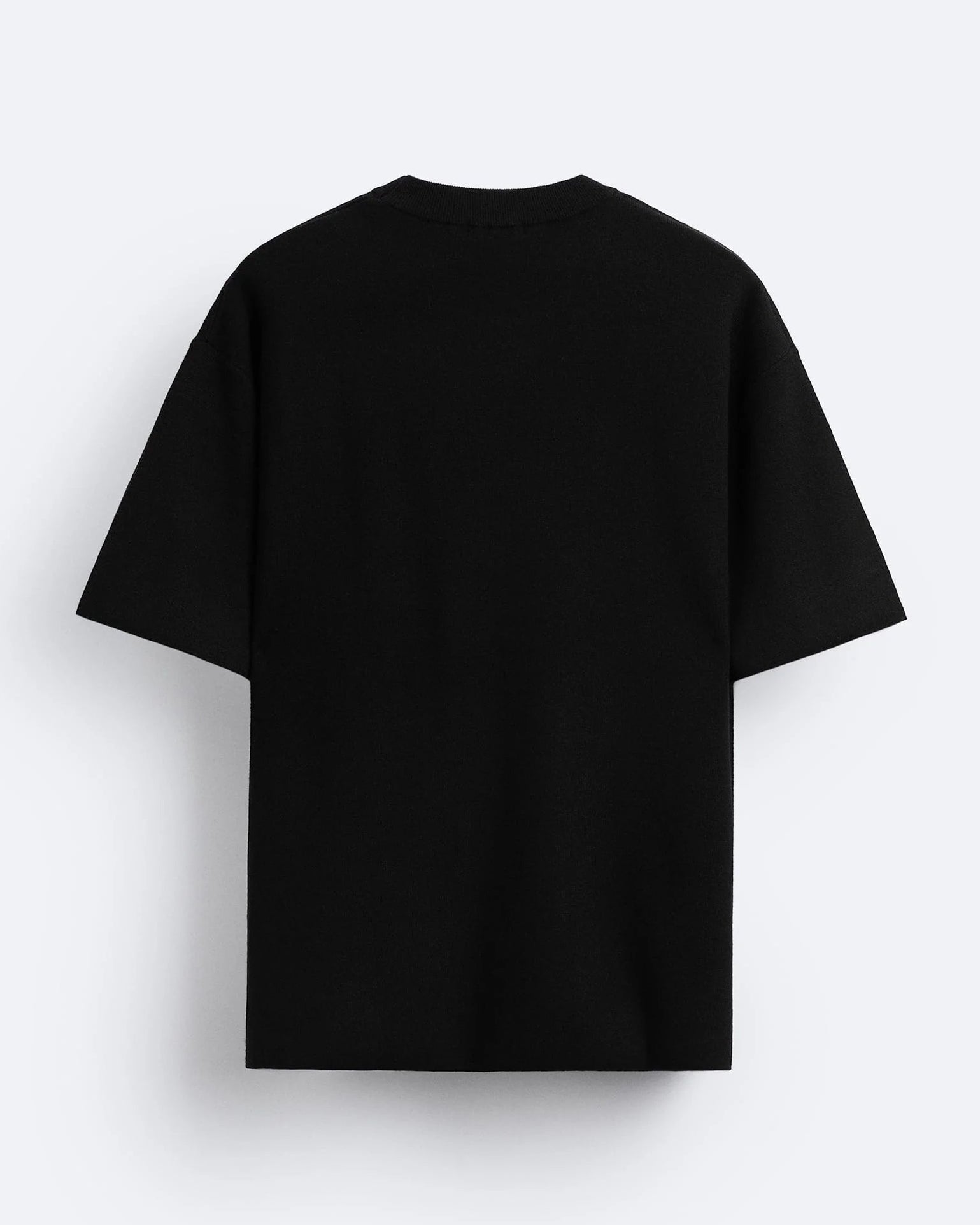 Black Panther Over Sized Tee Black