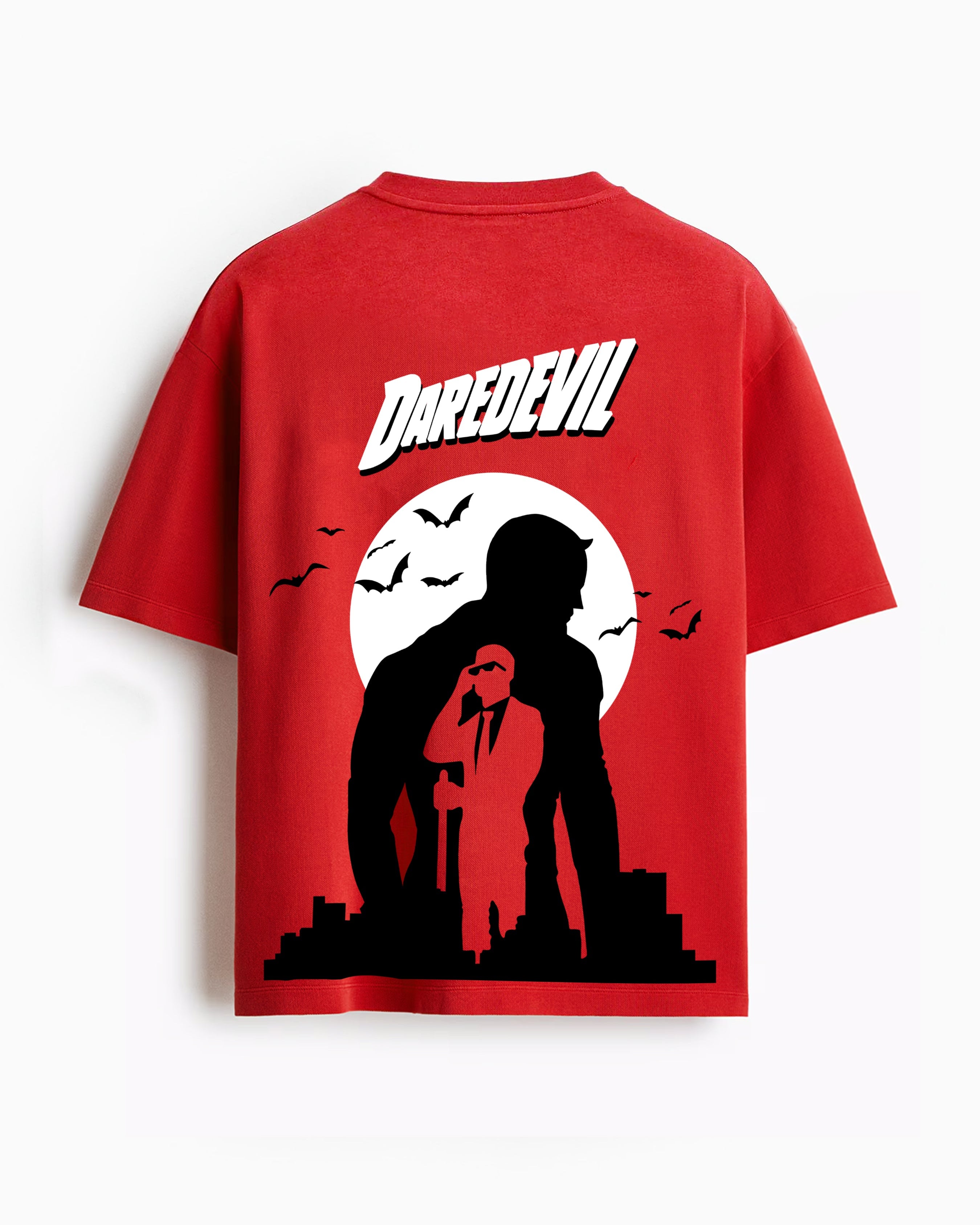 Dare Devil Red T-Shirt Oversized