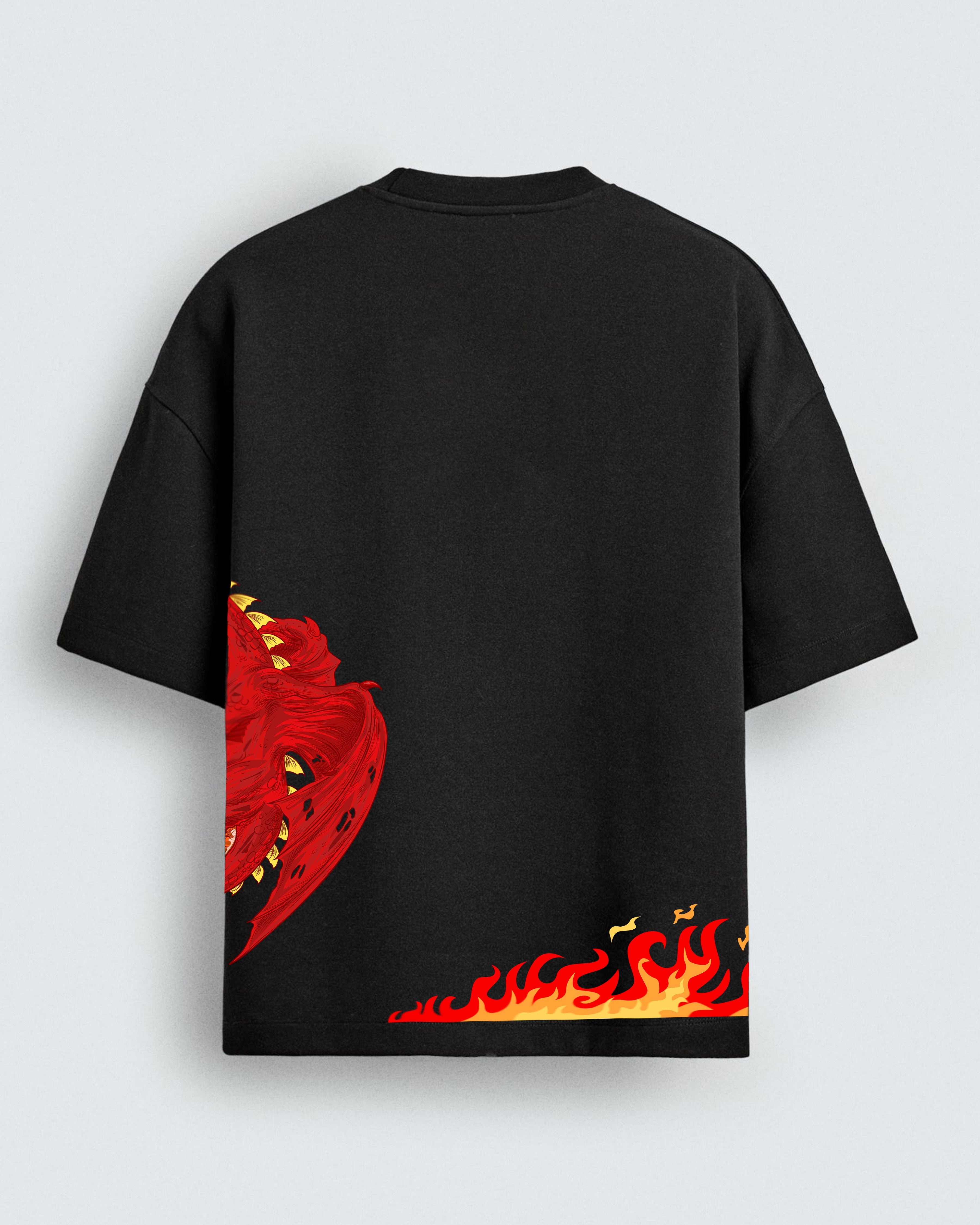 Red Dragon Oversized Tee