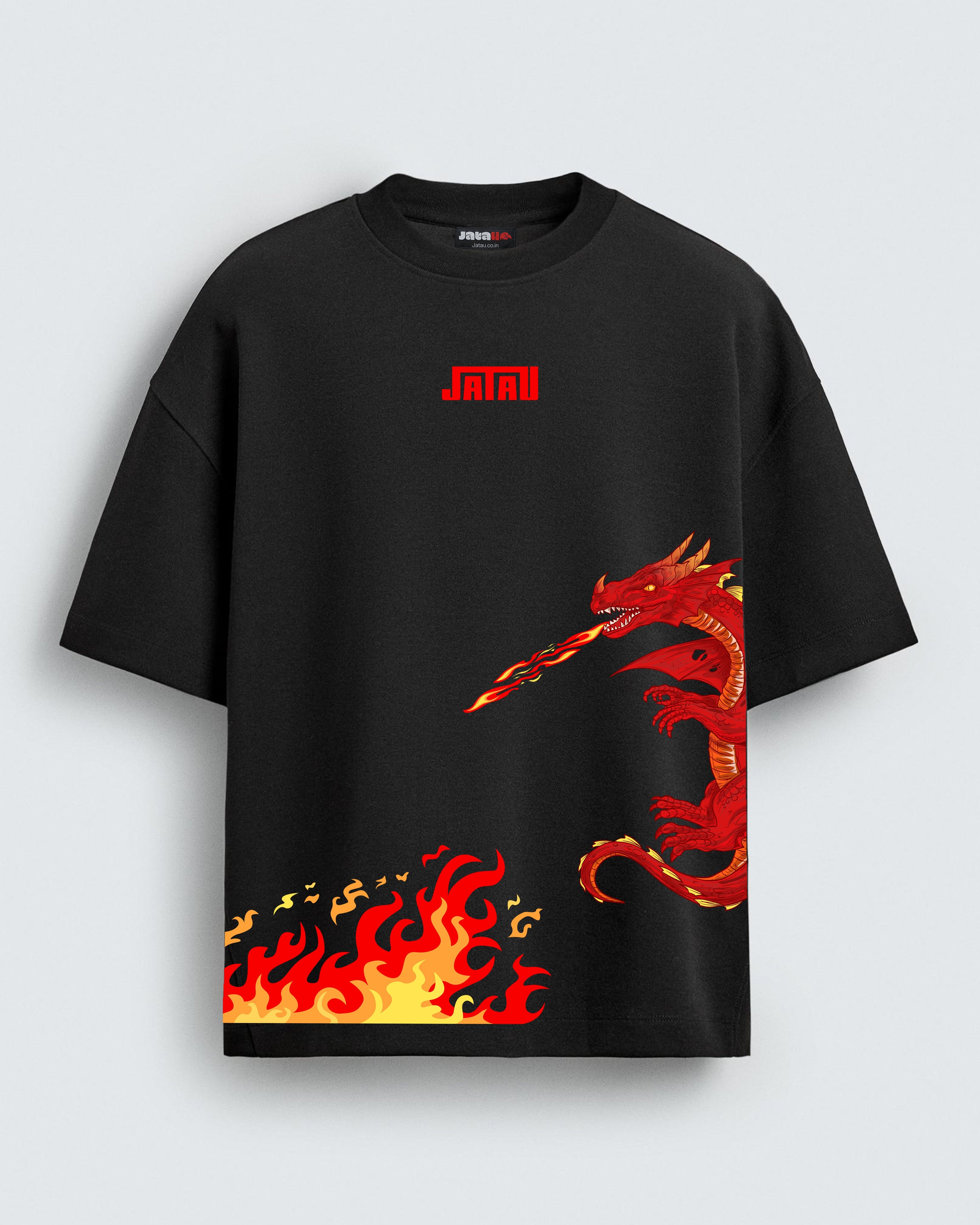 Red Dragon Oversized Tee