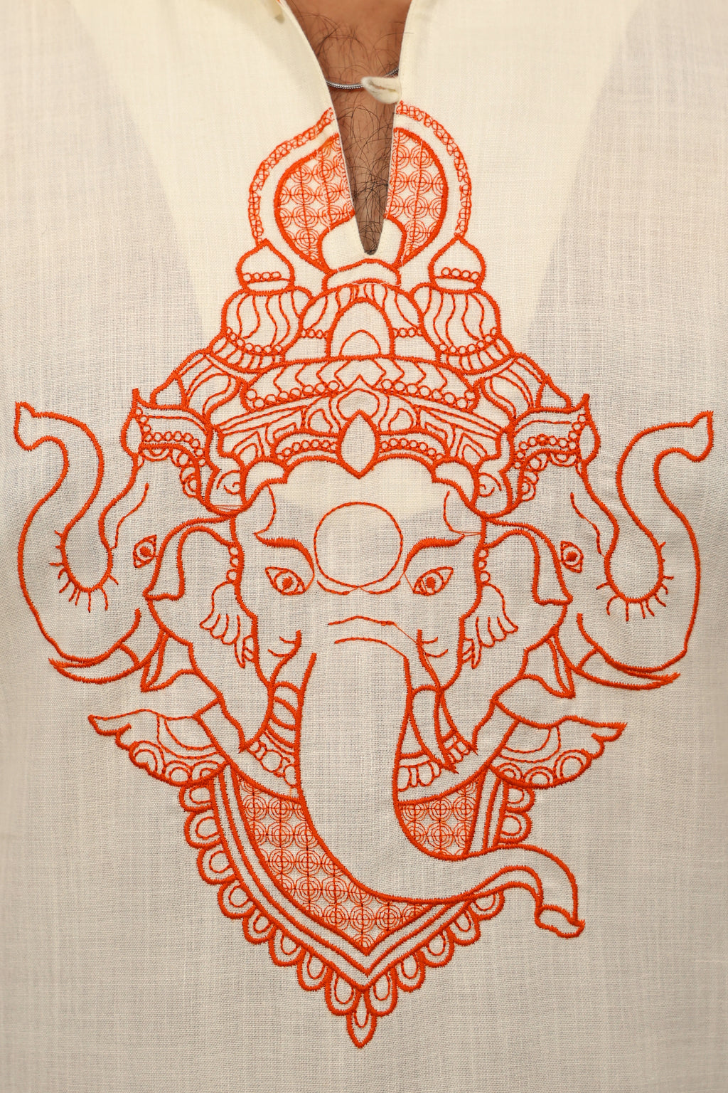 TRIMUKHA Ganesh Kurta