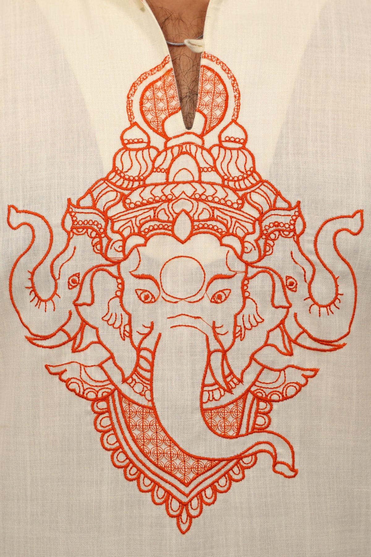 TRIMUKHA Ganesh Kurta