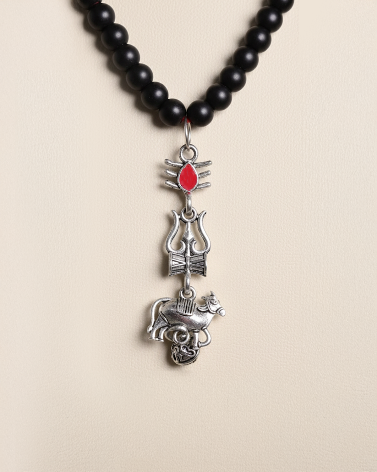 VARANASI Sacred Nandi and Trishul Pendant