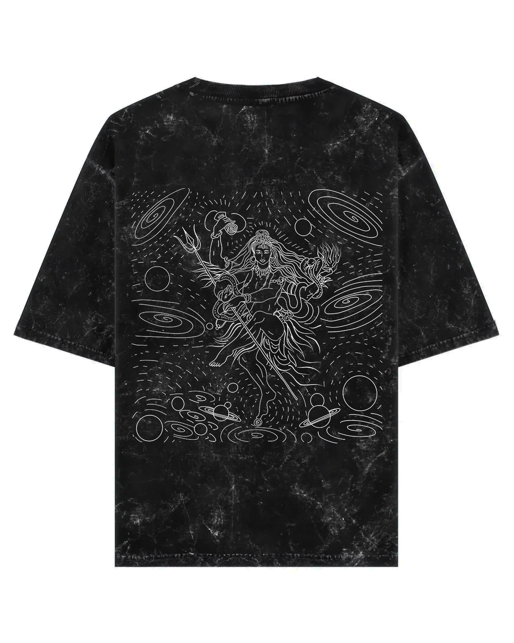 Shiva Acid wash Unisex Tee