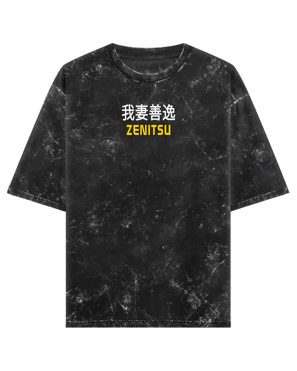 Zenitsu Acid Wash Black