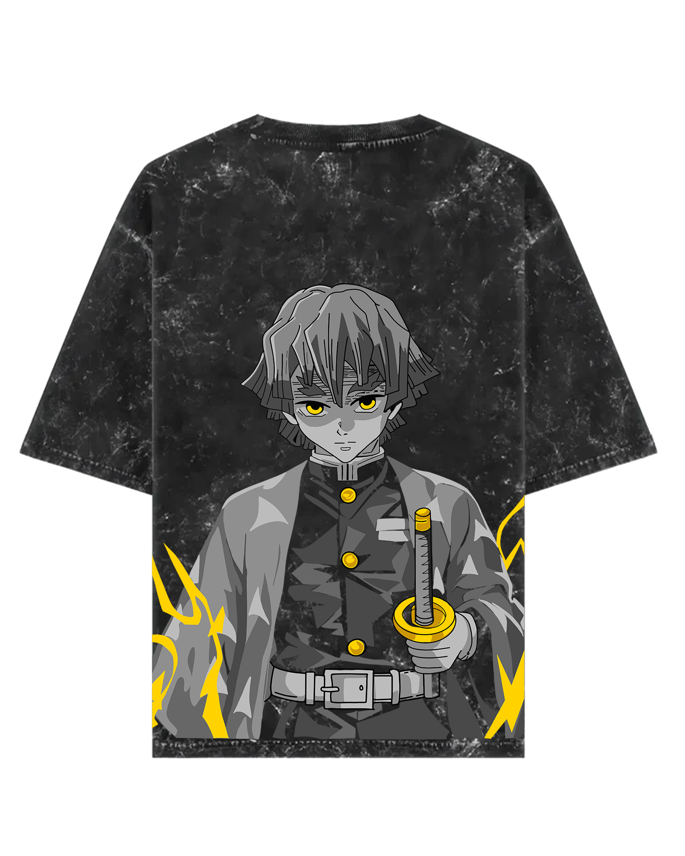 Zenitsu Acid Wash Black