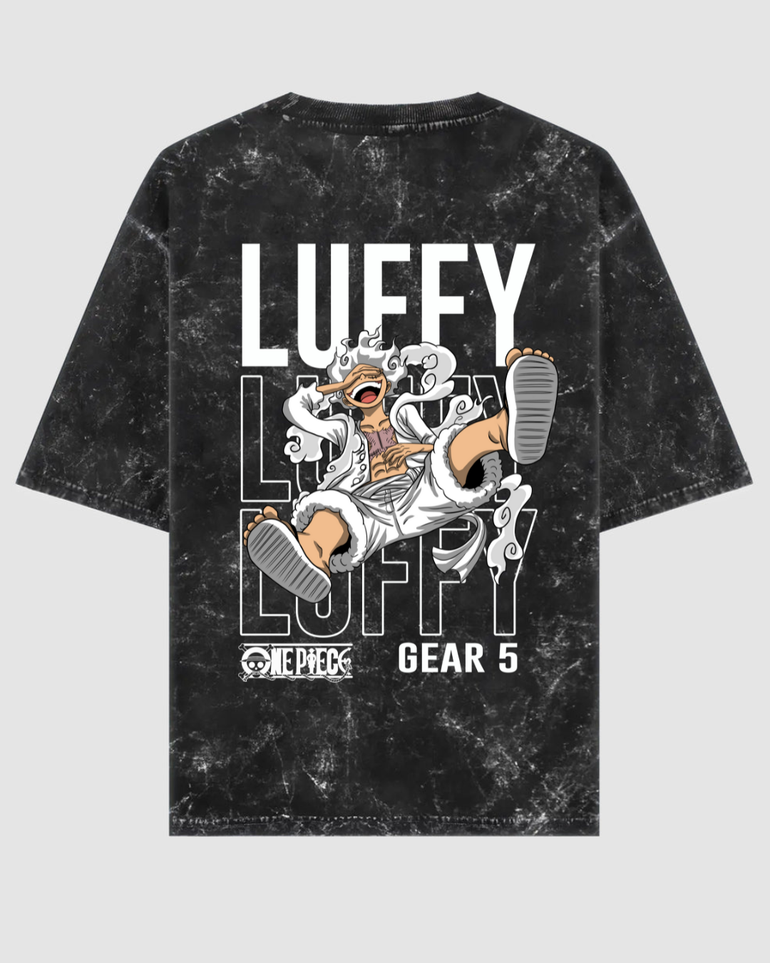 Luffy Gear 5 Acid Wash Tee